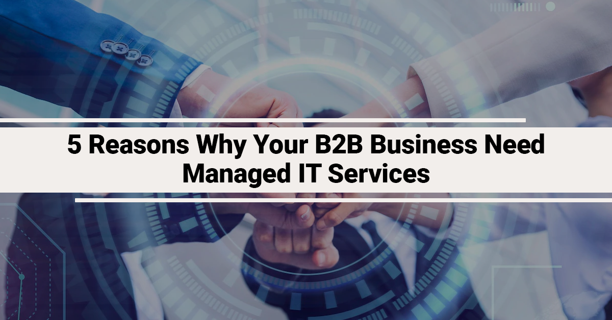 5 Reasons Why Your B2B Business Need Managed IT Services